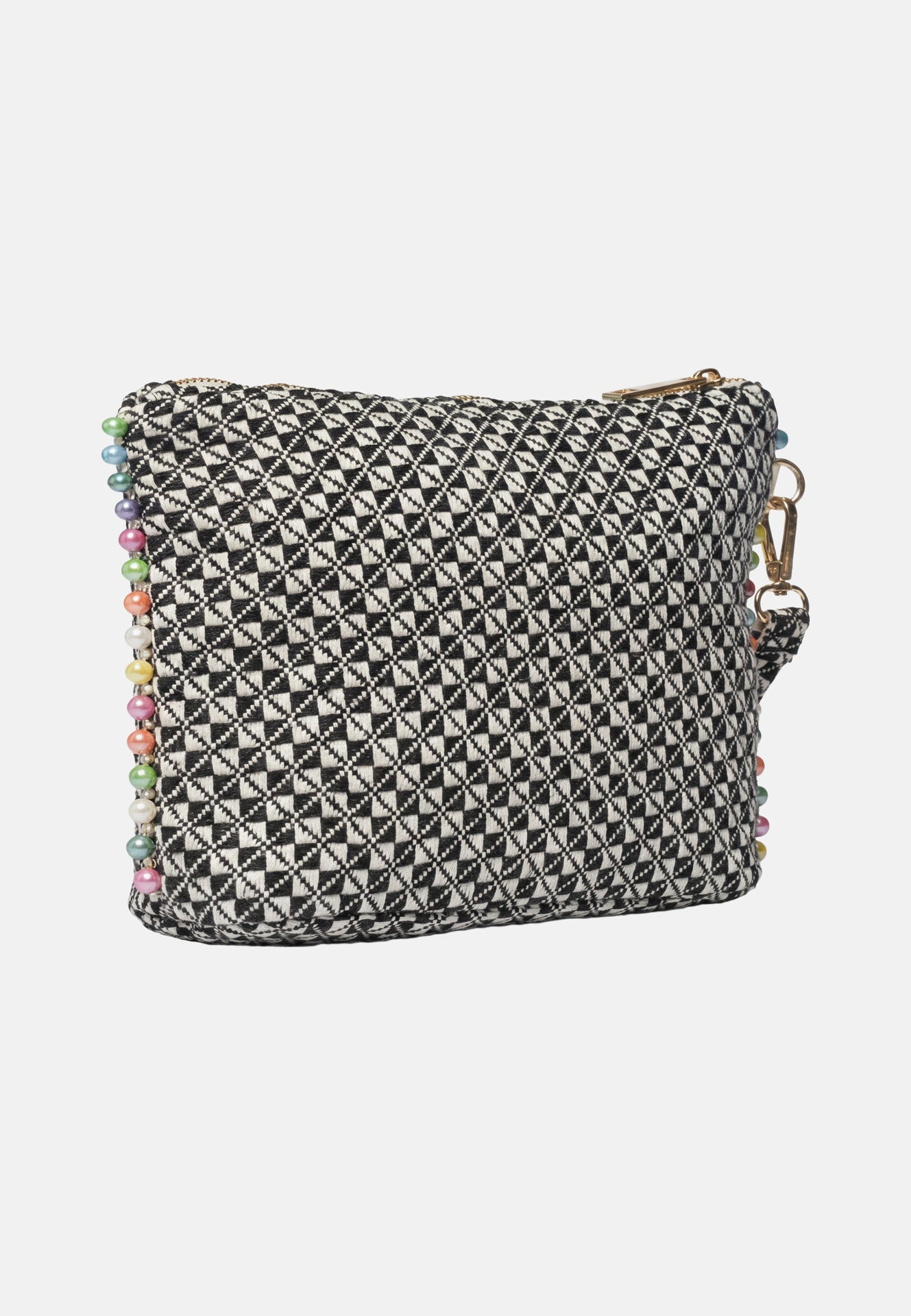 Cassy Indy 26 Pochette White and Black