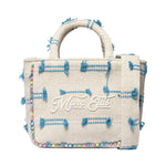 Buby S Indy 26 Borsa a mano Beige and Blue