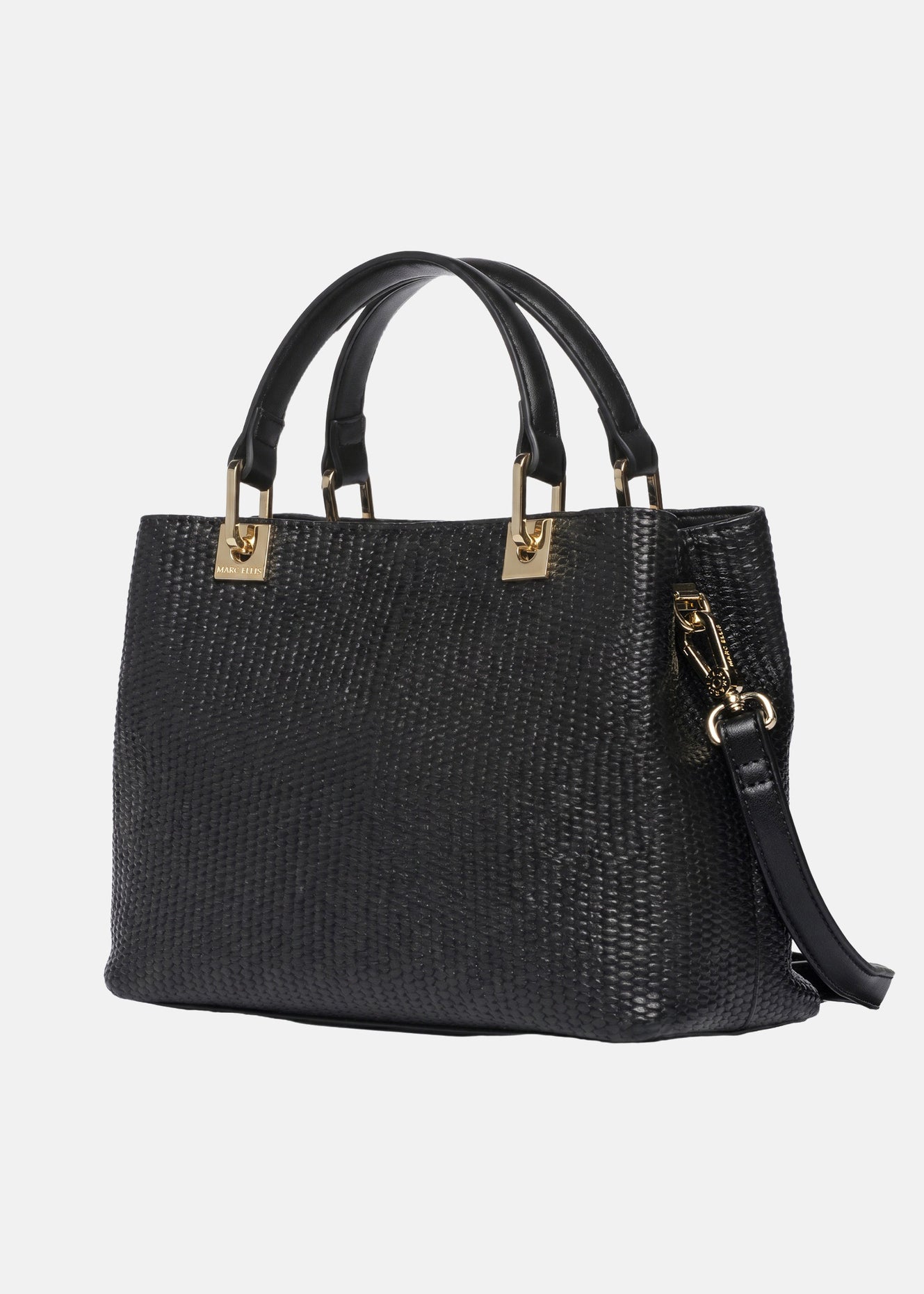 Krissy M Straw Borsa a mano Black