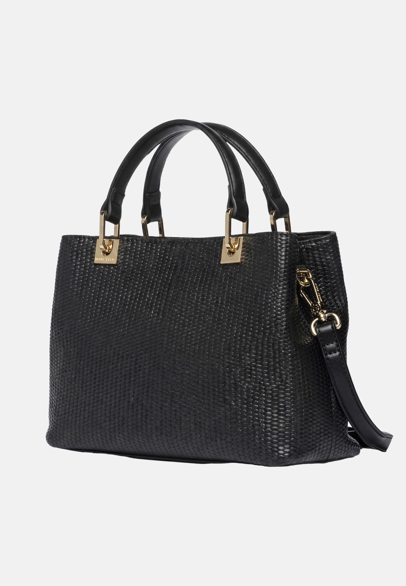 Krissy M Straw Borsa a mano Black