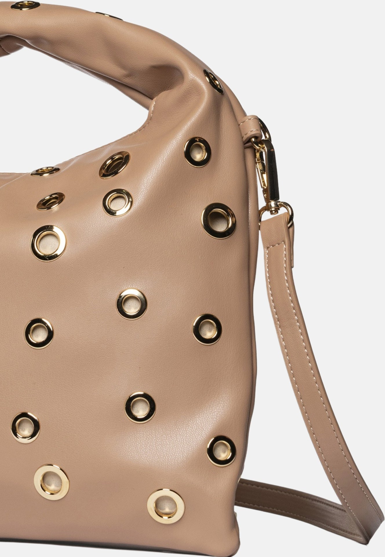 Elizabeth Studs Borsa a spalla Coffee