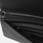 Jolie Macro Lt Borsa a spalla Black and Off Silver