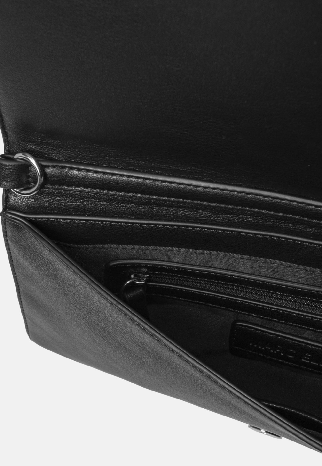 Jolie Macro Lt Borsa a spalla Black and Off Silver