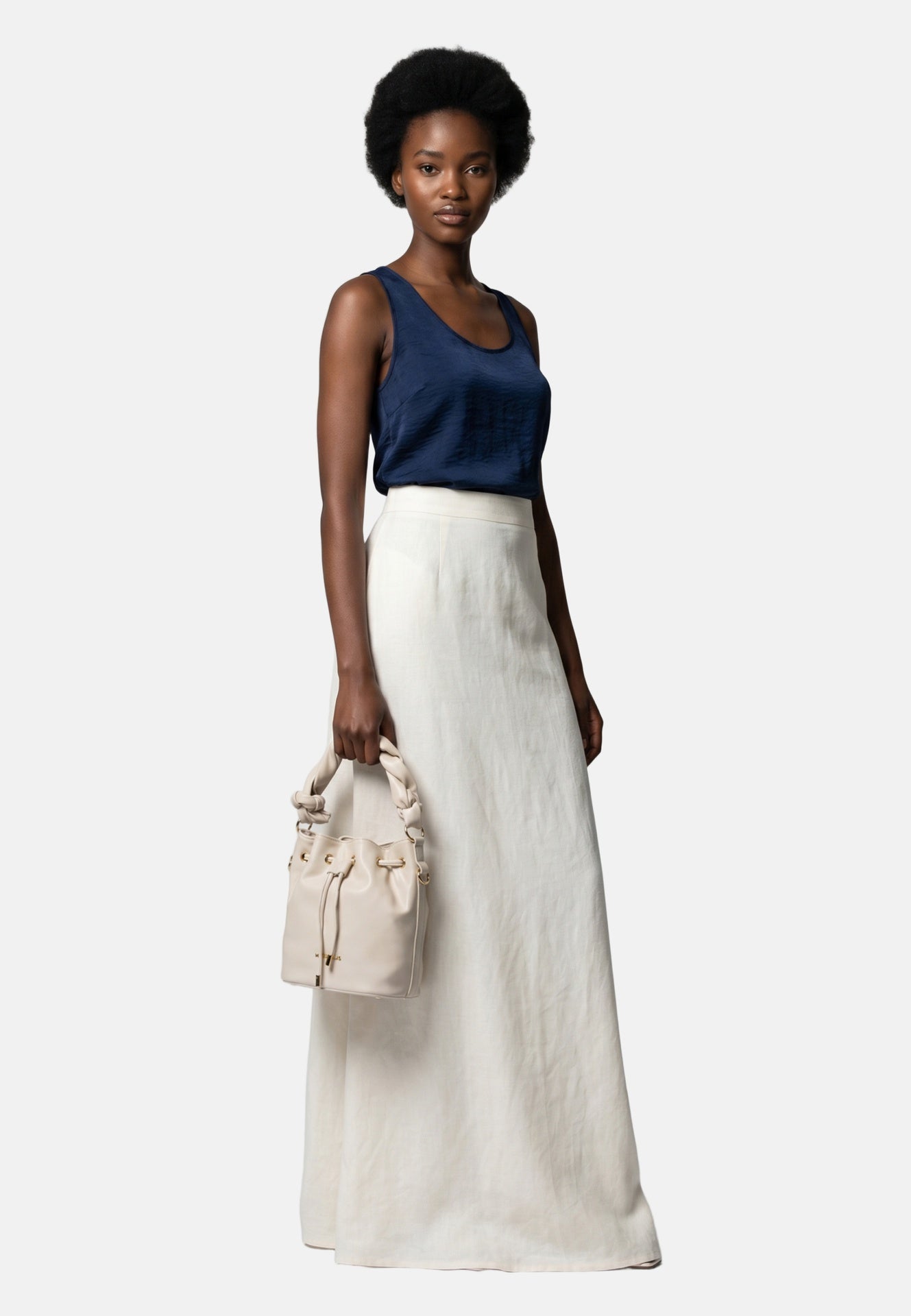 Meryl Braid Borsa a spalla Beige