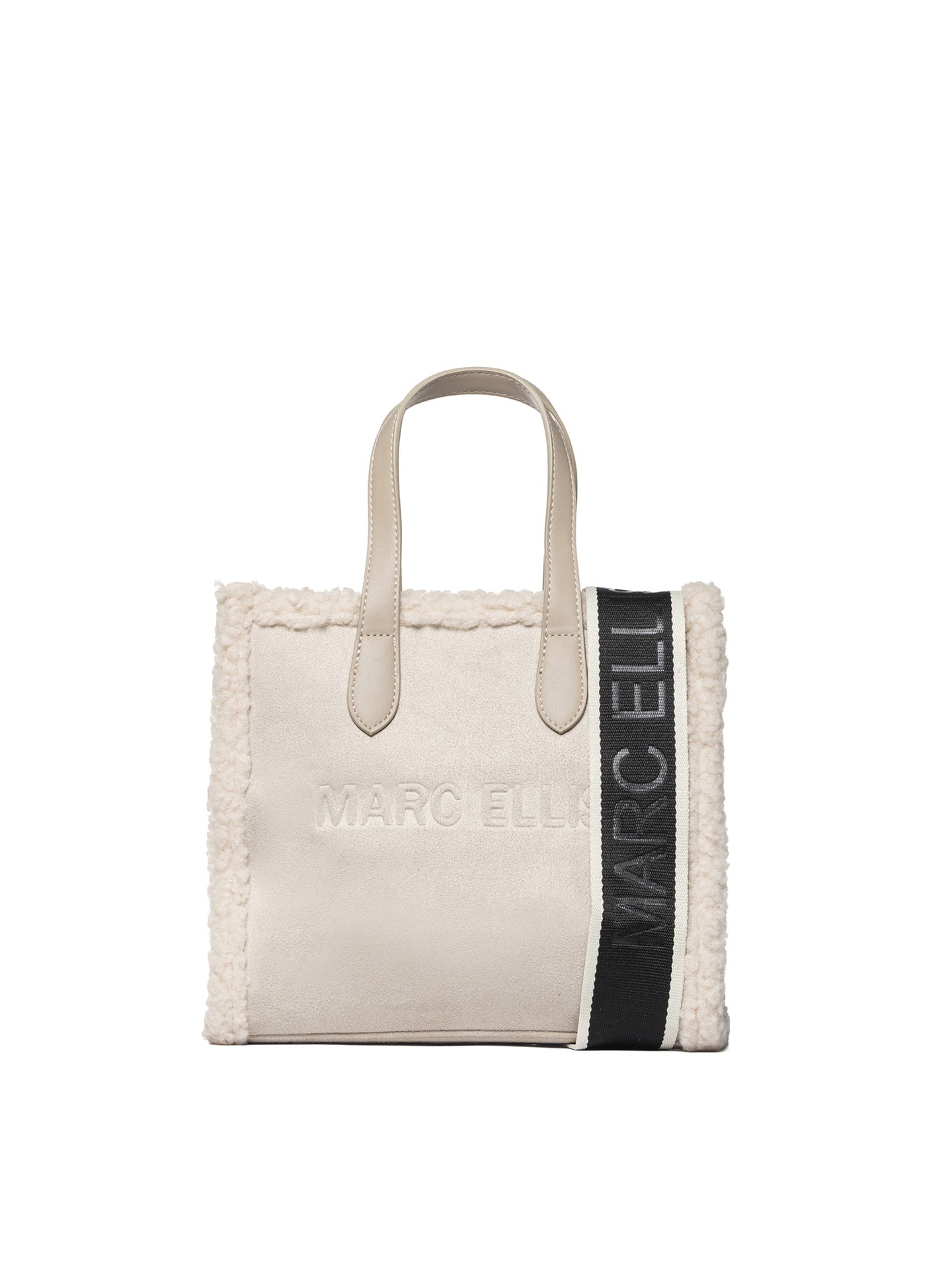 Buby Suede M Borsa a spalla | Taupe | Marc Ellis