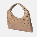Mariah Studs Borsa a spalla Coffee