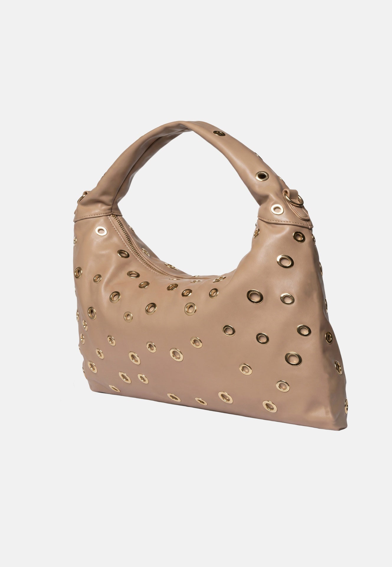 Mariah Studs Borsa a spalla Coffee