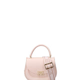 Flat Jelly 26 Borsa a mano Light Pink and Gold