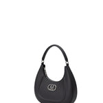 Flat Hero S Borsa a spalla Black and Silver