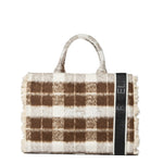 Buby Check L Borsa a spalla | Marrone | Marc Ellis