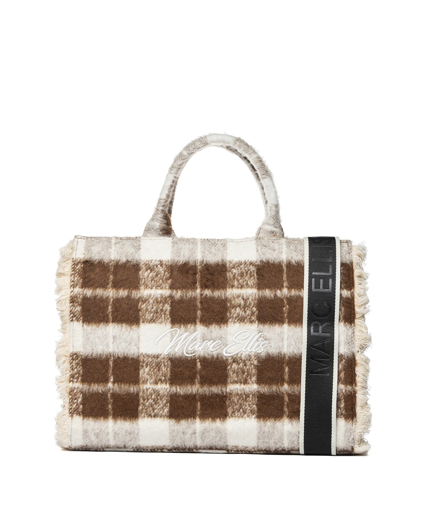 Buby Check L Borsa a spalla | Marrone | Marc Ellis
