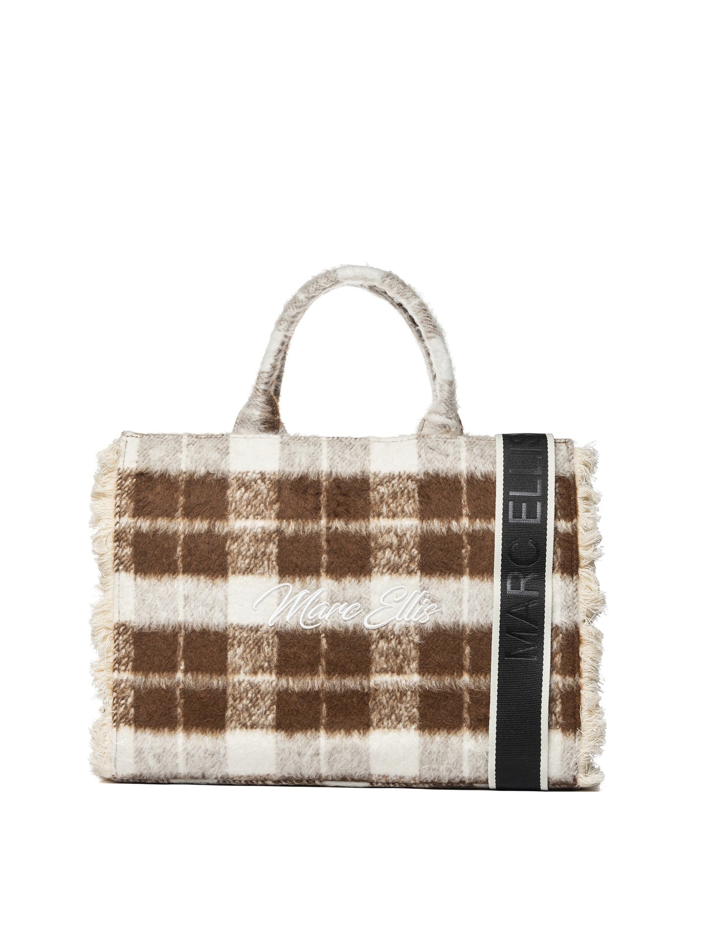 Buby Check L Borsa a spalla | Marrone | Marc Ellis