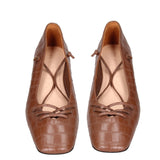 Scarpa con tacco MARC ELLIS | Cognac