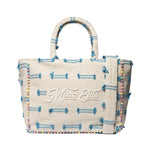 Buby L Indy 26 Borsa a mano Beige and Blue