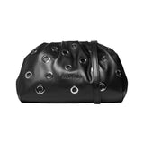 Daphne Studs Borsa a spalla Black and Silver