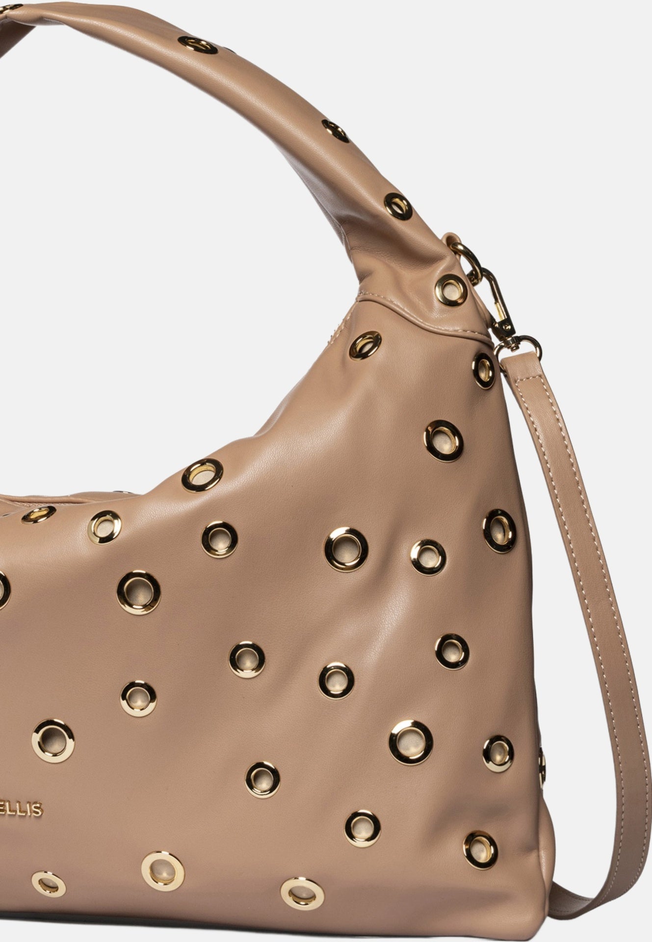 Mariah Studs Borsa a spalla Coffee