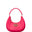 Flat Hero M Borsa a spalla Pink and Silver