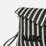 Buby Eivissa C. Borsa a mano Black and Beige