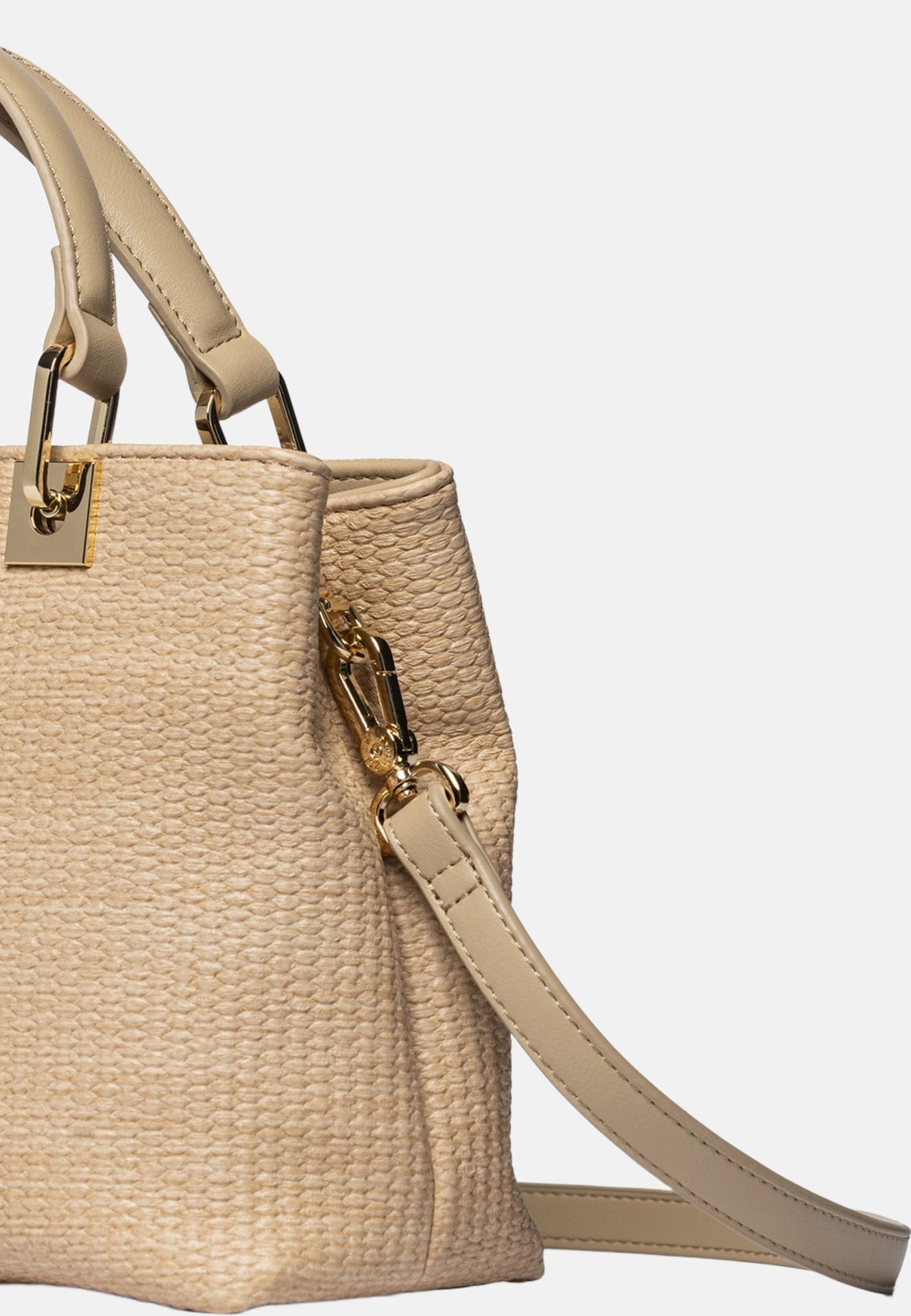Krissy M Straw Borsa a mano Natural