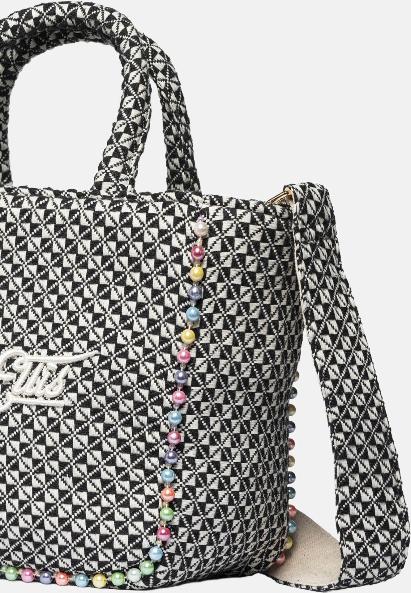 Buby S Indy 26 Borsa a mano White and Black