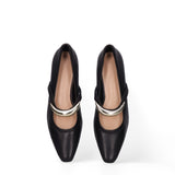 Scarpa con tacco GLC76 | Nero