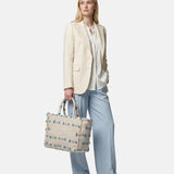 Buby L Indy 26 Borsa a mano Beige and Blue
