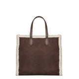 Buby Suede L Borsa a spalla | Marrone