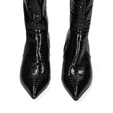 Stivale alto GLC14 | Nero lucido