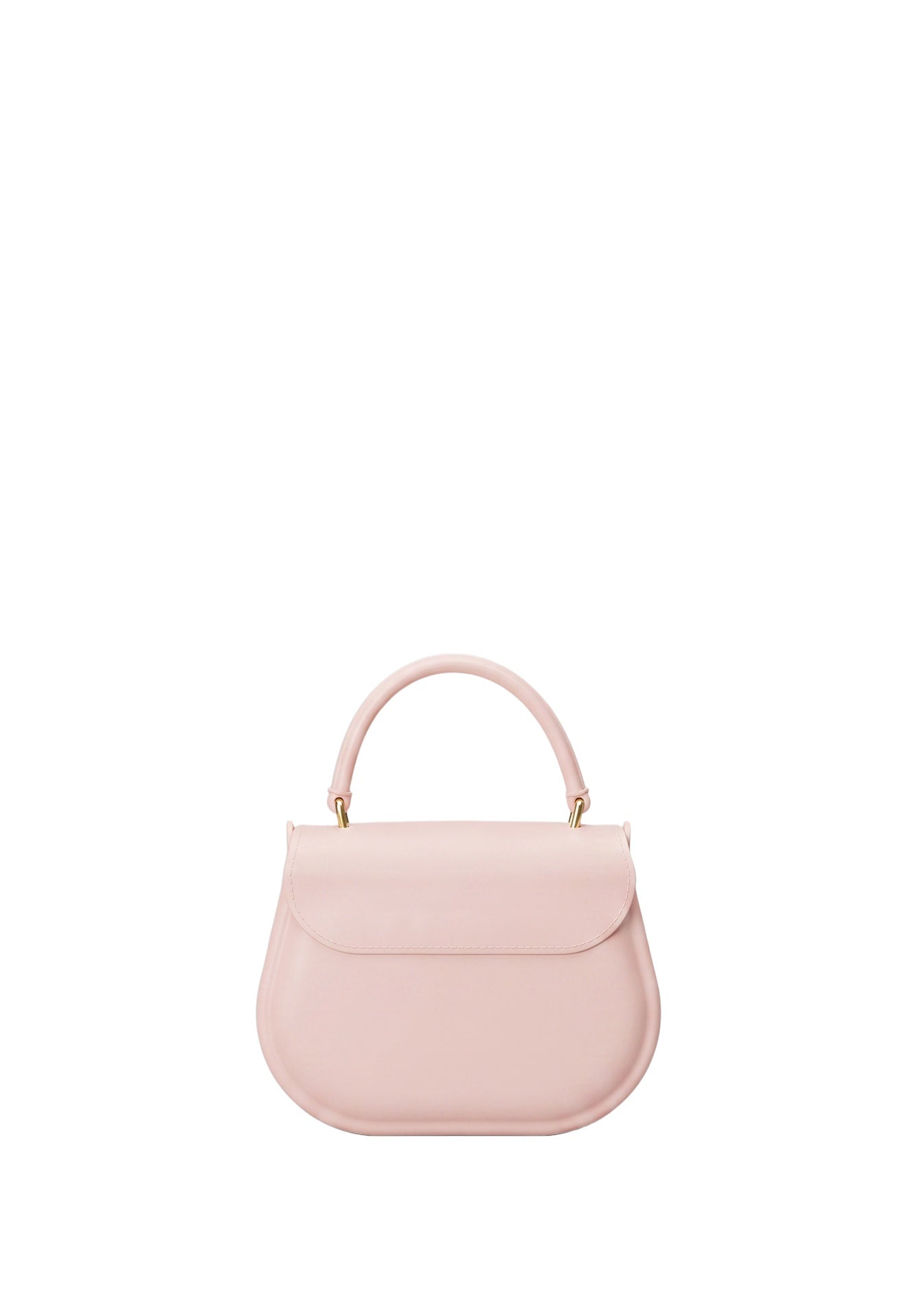 Flat Jelly 26 Borsa a mano Light Pink and Gold