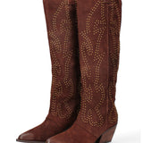 Stivale alto GLC67 | Marrone Scuro