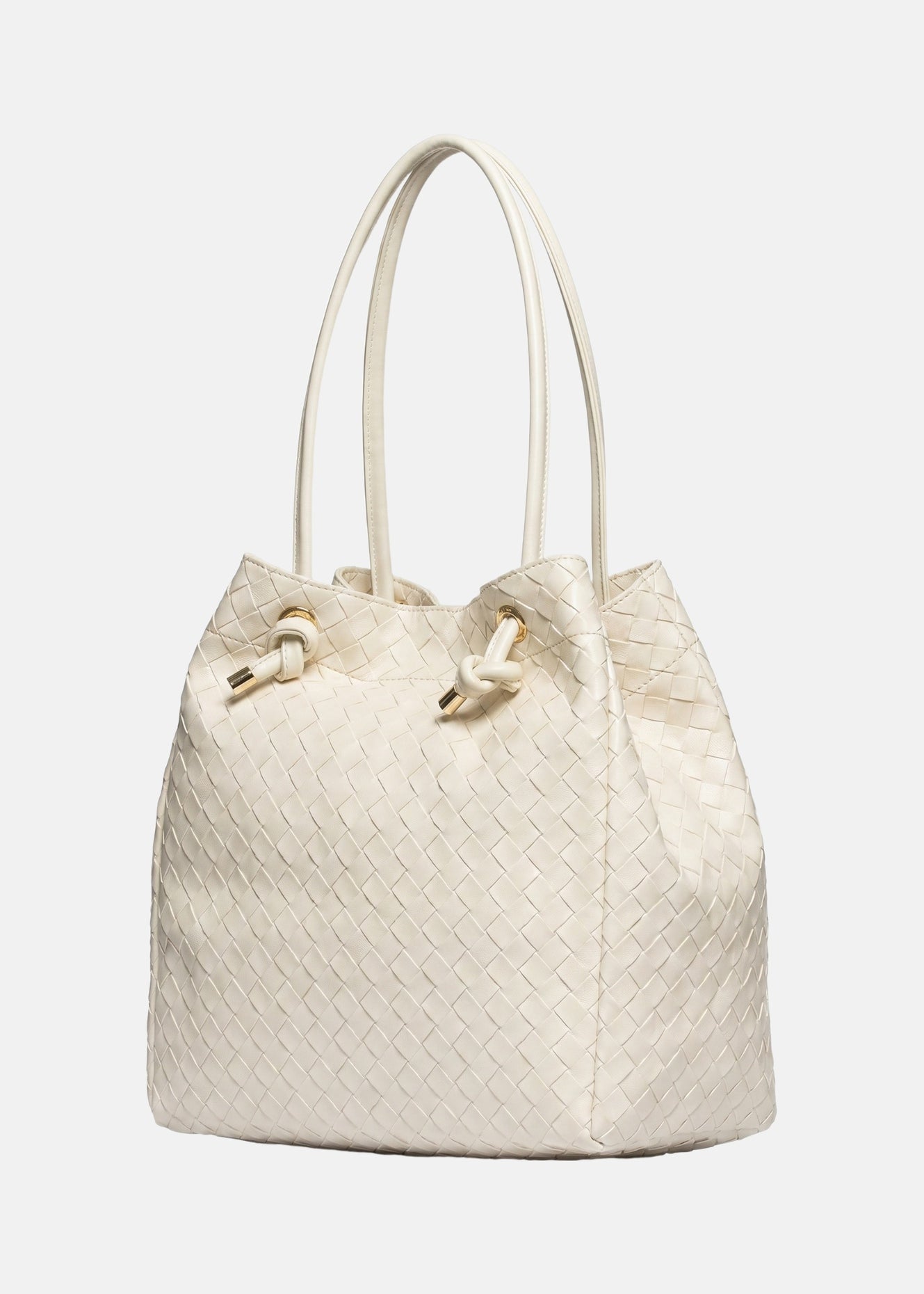 Bryanna Plait Borsa a spalla White
