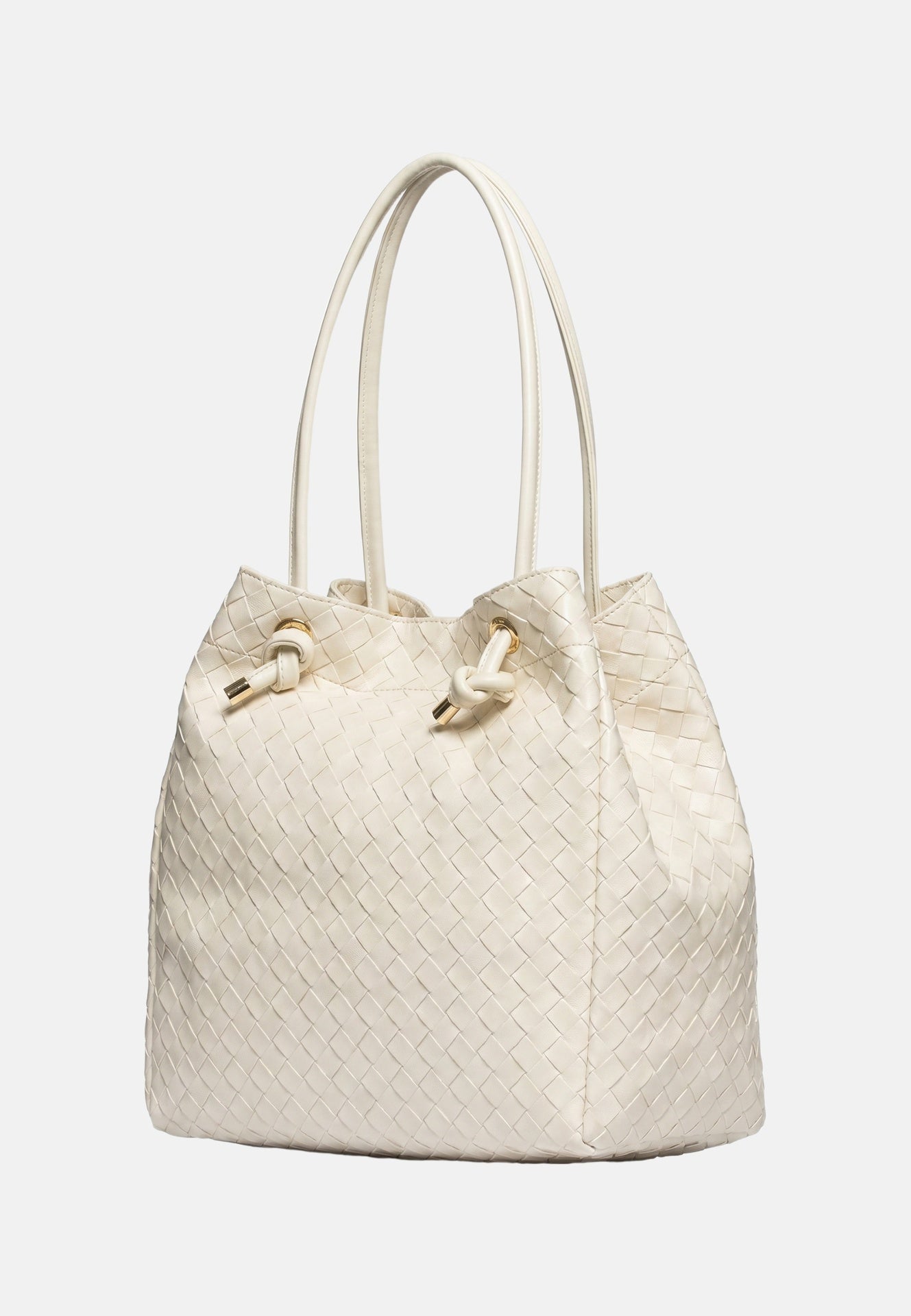 Bryanna Plait Borsa a spalla White