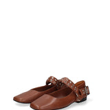 Scarpa con tacco GLC22 | Cuoio