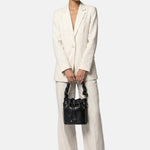 Meryl Braid Borsa a spalla Black