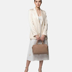 Alyssa Mf Borsa a spalla Brown