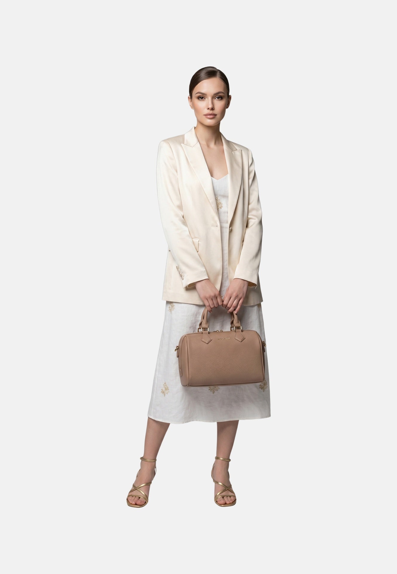 Alyssa Mf Borsa a spalla Brown