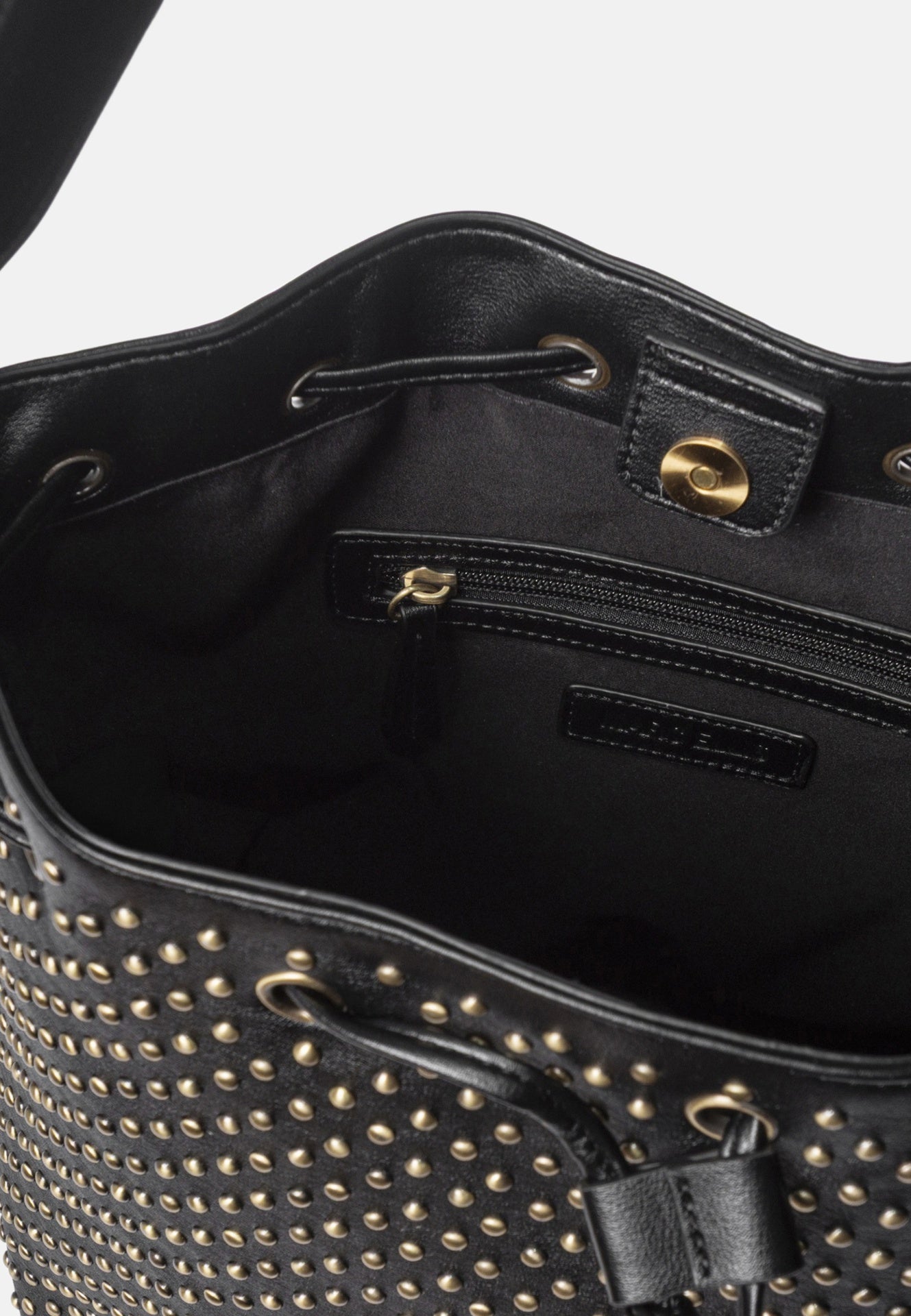 Layla Rock Borsa a spalla Black and Gold