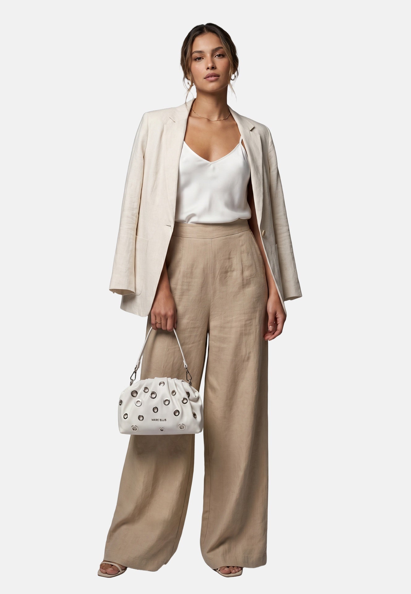 Daphne Studs Borsa a spalla Off-White