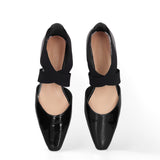 Scarpa con tacco GLC78 | Nero