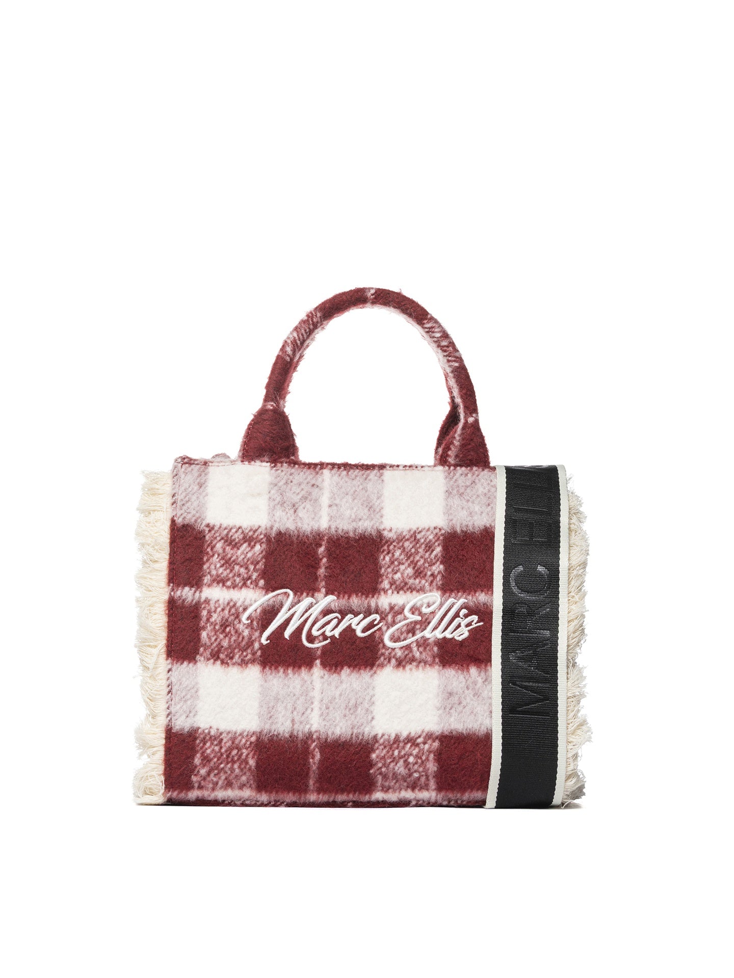 Buby Check S Borsa a spalla | Rubino | Marc Ellis