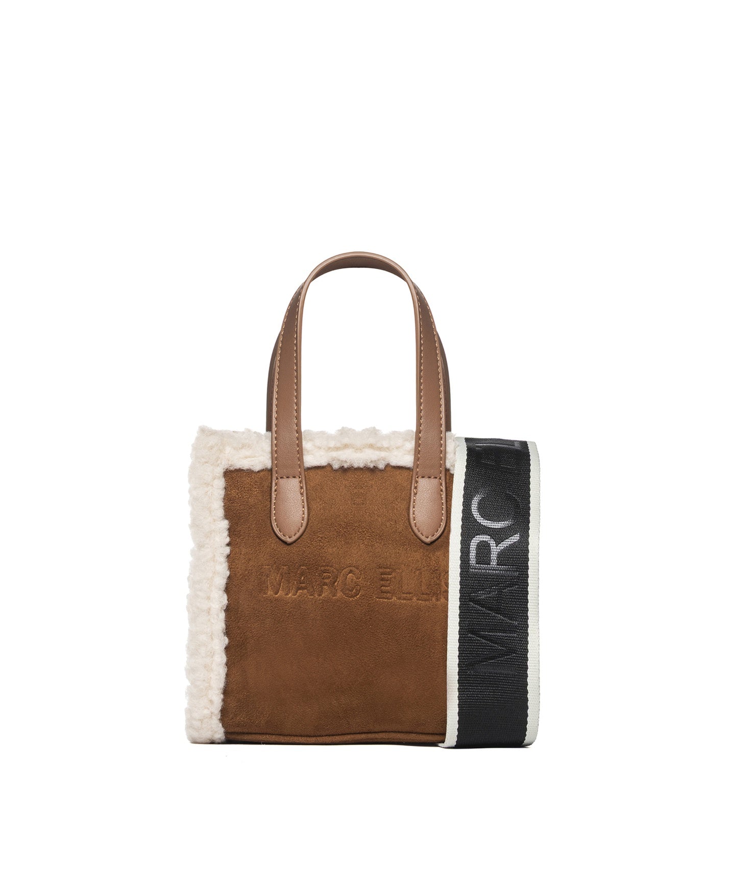 Buby Suede S Borsa a spalla | Cuoio Scuro | Marc Ellis