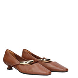 Scarpa con tacco MARC ELLIS | Cognac