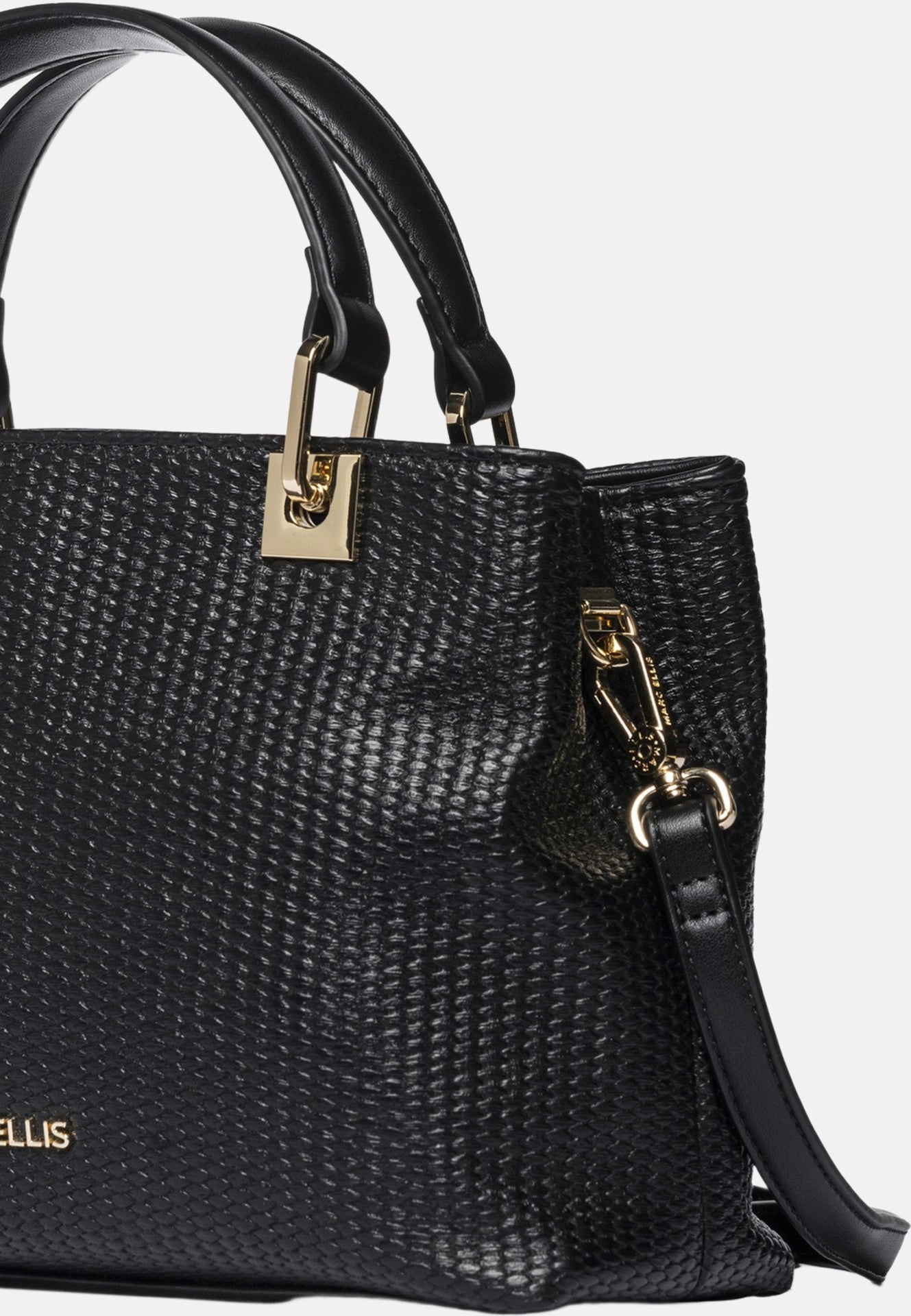 Krissy M Straw Borsa a mano Black