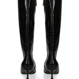 Stivale alto GLC14 | Nero lucido