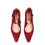 Scarpa con tacco GLC77 | Bordeaux opaco