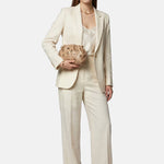Daphne Studs Borsa a spalla Brown