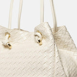 Bryanna Plait Borsa a spalla White