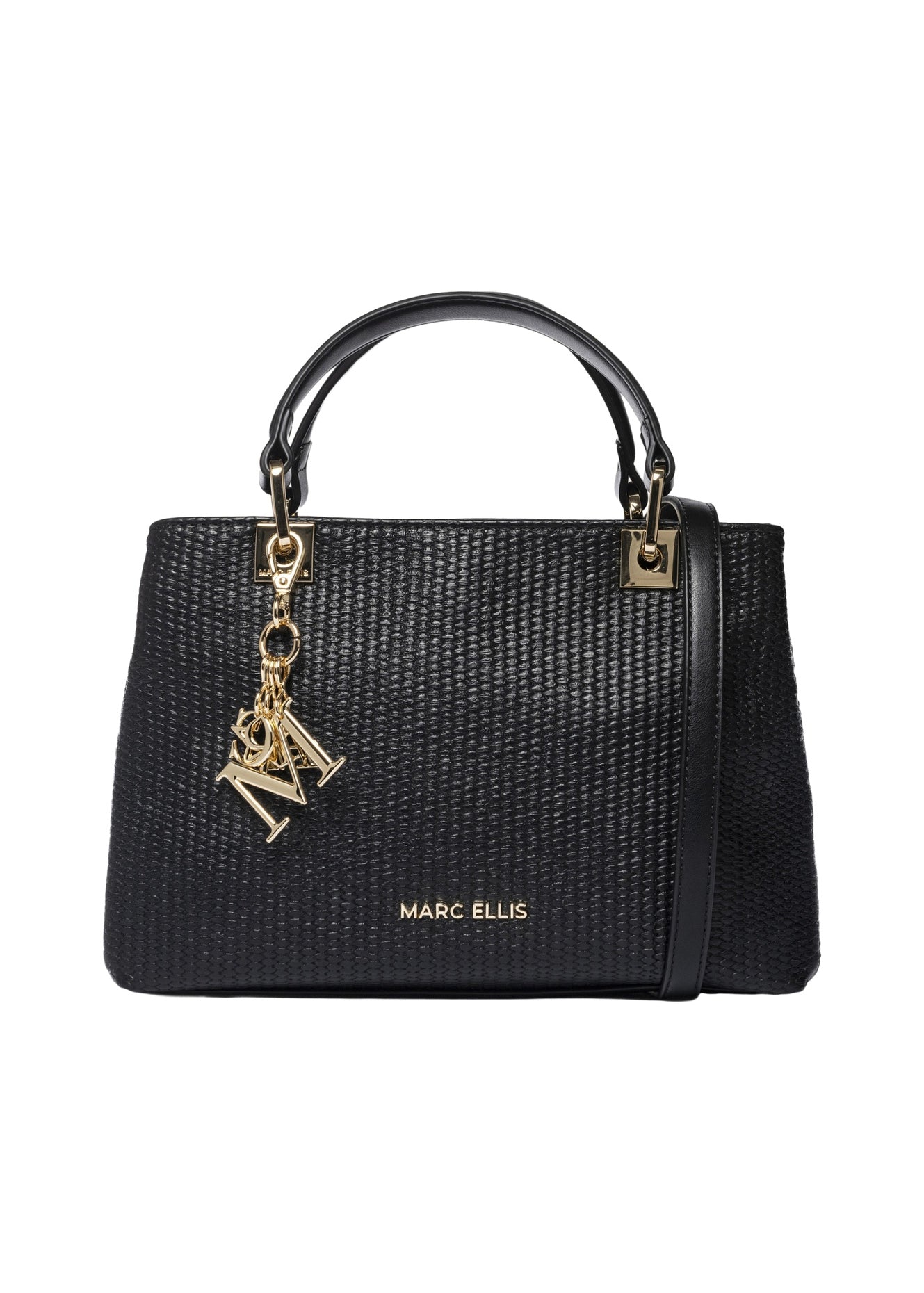 Krissy M Straw Borsa a mano Black