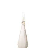 Flat Hero M Borsa a spalla Beige and Light Gold