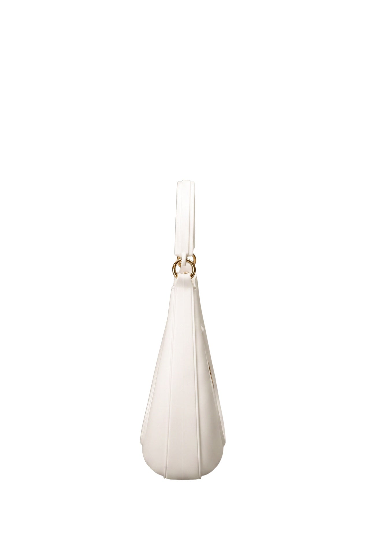 Flat Hero M Borsa a spalla Beige and Light Gold
